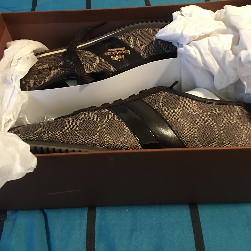 Woman’s Coach sneakers...